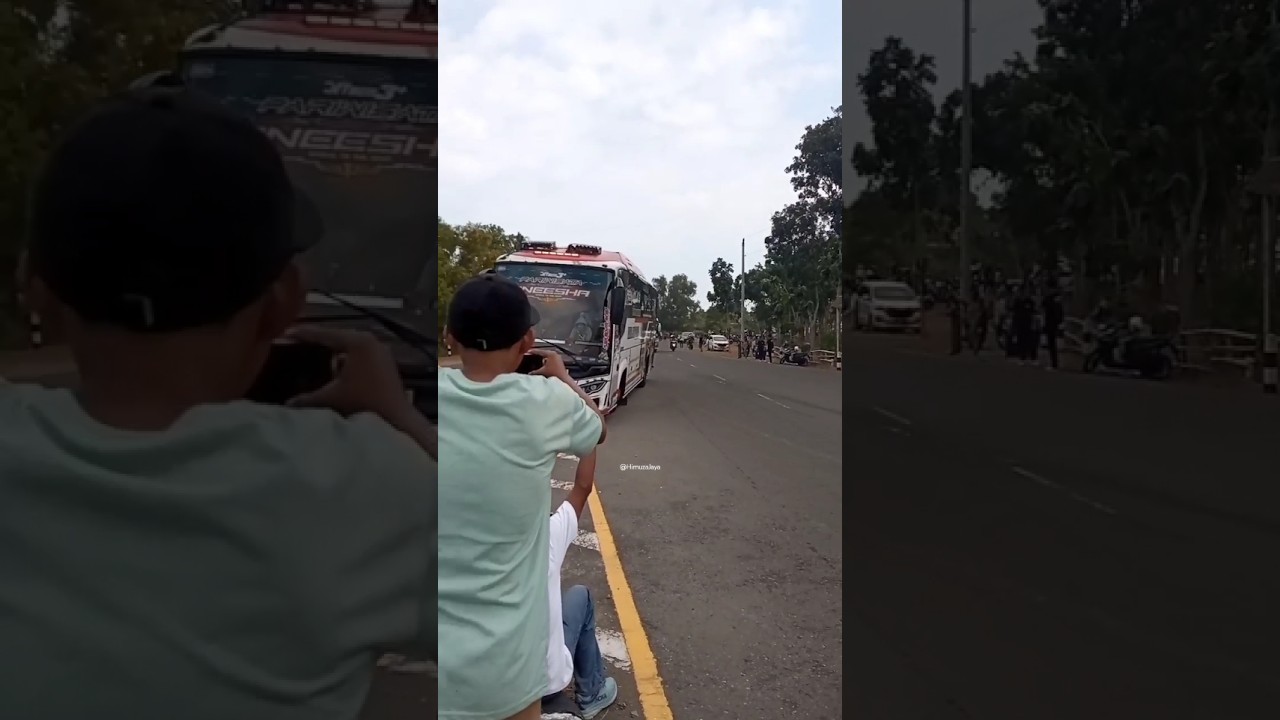 HAMPIR NABRAK MANIA..!!!! PEAK TRIP JOGJA FULL OLENG PARAH #basuri #telolet #busmania #corongatas