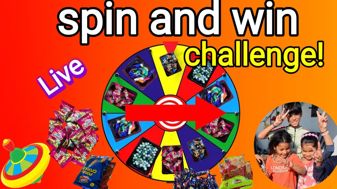 SPIN & WIN CHALLENGE 🍩🍬 || Try Your Luck 