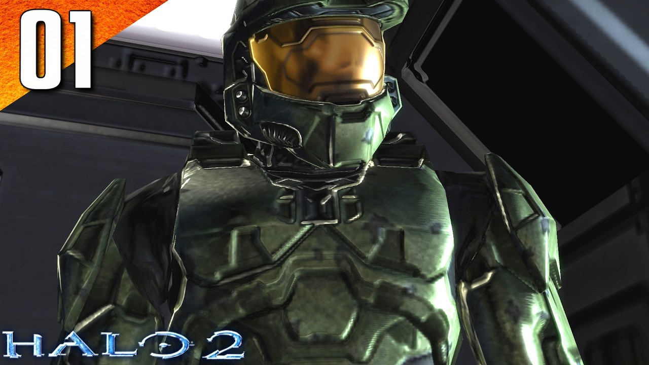 Halo 2 100% (Legendary) Walkthrough Part 1 - Cairo Station (No Commentary)