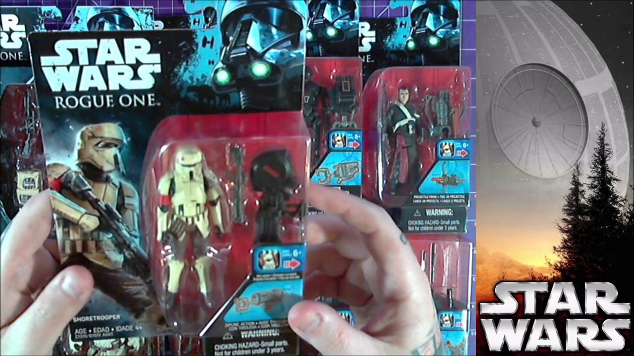 STAR WARS - ROGUE ONE - TOY TALK/REVIEW, Hasbro 3.75