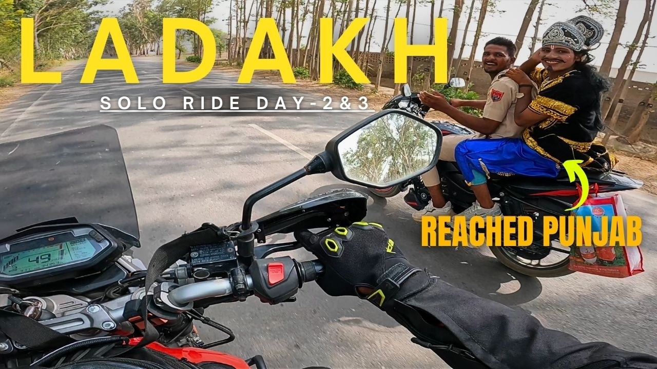 Night Ride Ajmer to Punjab | MUMBAI TO LADAKH 2024 SOLO RIDE DAY 3 & 4 | Xpulse 200