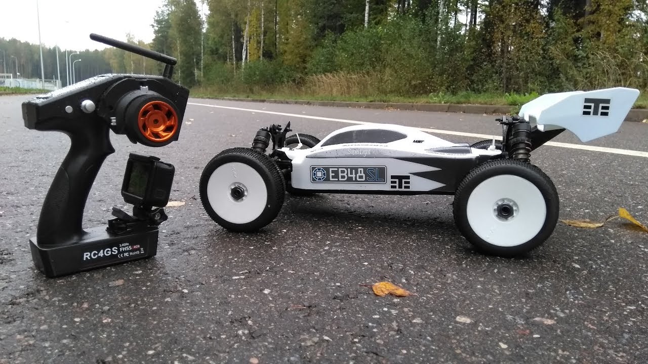 RadioLink RC4GS для Tekno EB48.3 SL ... Покраска кузова и сборка