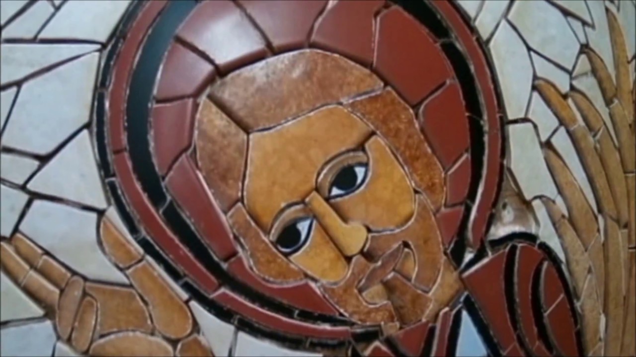 TRENCADÍS  MOSAICO CON TESELAS DE AZULEJO
