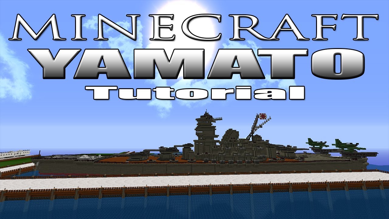 MINECRAFT / HYTALE : Battleship Yamato Tutorial