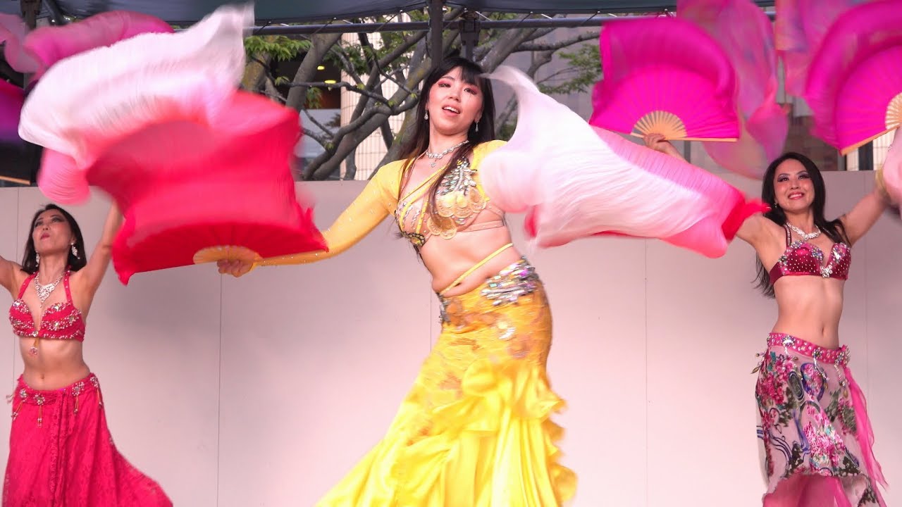 Baris oriental dance team／千葉の親子三代夏祭りステージ