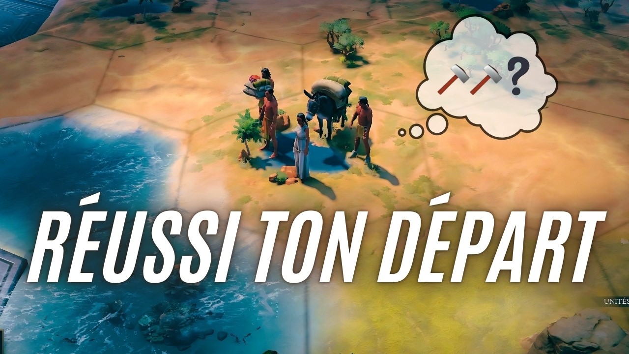 Tes 25 premiers tours sur Civilization 7