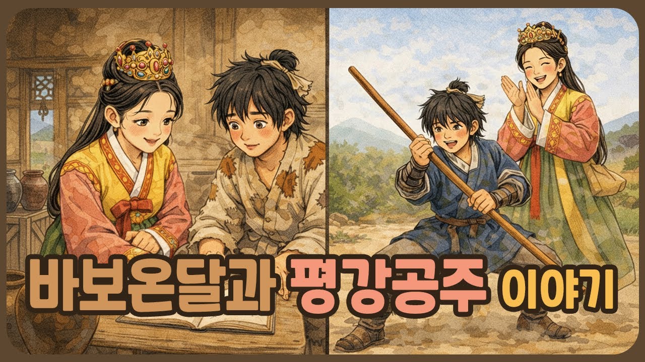 바보온달과 평강공주 | 아이 마음을 키워주는 동화 | 사랑의 힘을 알려줘요