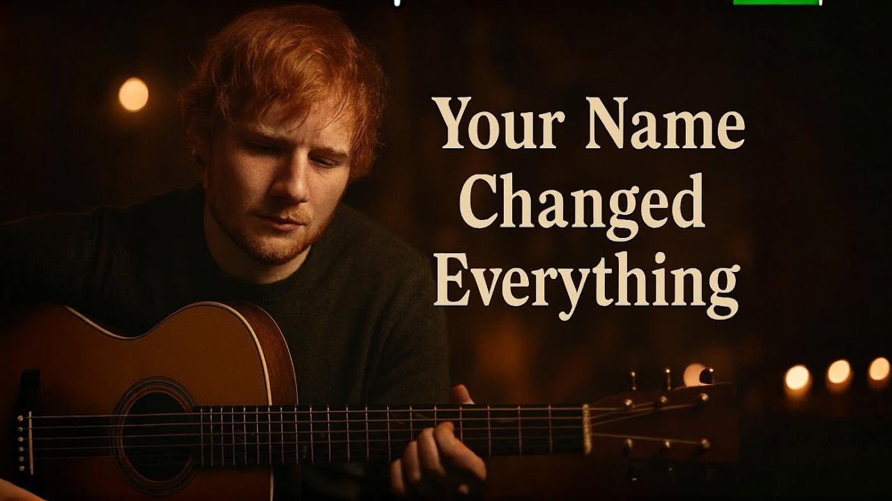 When Your Name Breaks My Silence | Emotional Love Song (Ed Sheeran Style) | Heartfelt Acoustic 