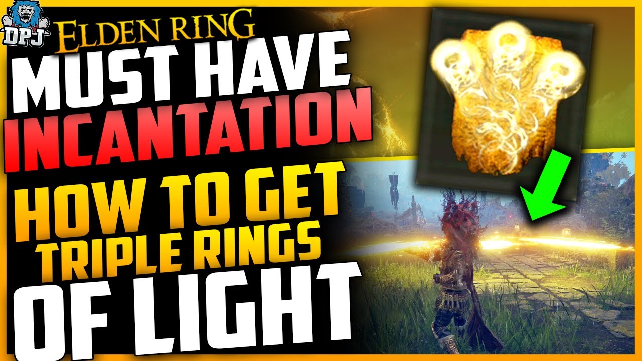 Elden Ring: AMAZING INCANTATION - How To Get The Triple Rings Of Light - Location & Guide