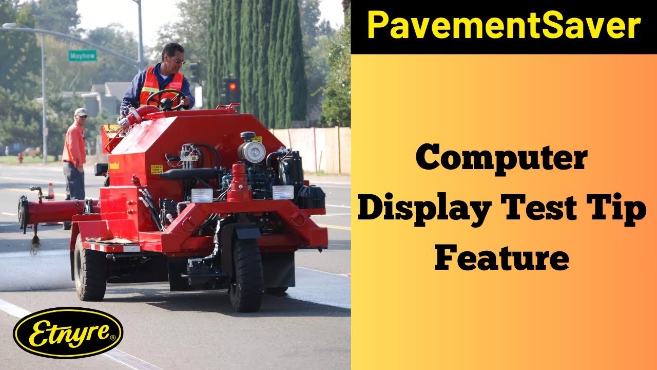 Computer Display   Test Tip Feature
