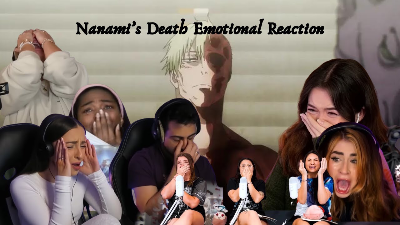 Nanami's Death Emotional Reaction Compilation | Jujutsu Kaisen 2x18