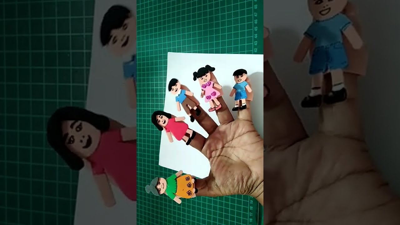 DIY- CÓMO HACER TÍTERES DACTILARES PARA PREKINDER