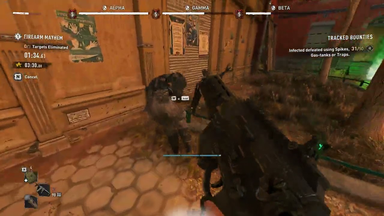 Dying Light 2 | Firearm Mayhem Combat Challenge - GOLD MEDAL