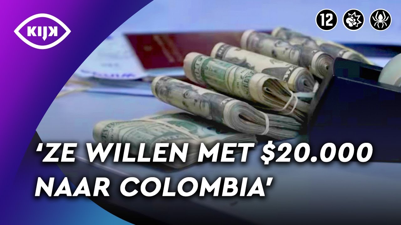 Veel CASH GELD in BESLAG GENOMEN van vader en zoon | De Wereld van de Marechaussee | KIJK