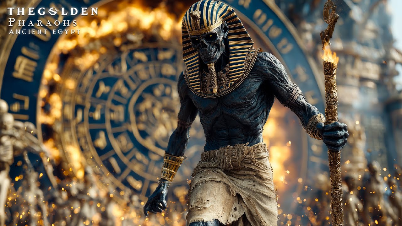 The Golden Pharaoh’s Procession | Epic Ancient Egypt Cinematic