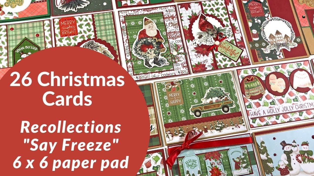 26 Christmas Cards | Michaels Recollections 