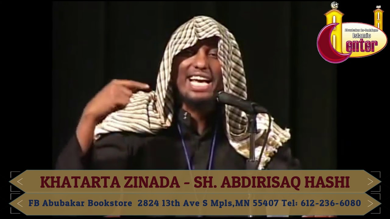 KHATARTA ZINADA   SH  ABDIRISAQ HASHI