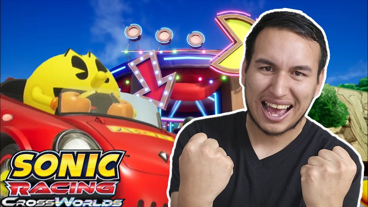 Пак вернулся в Sonic Racing Crossworlds!!!