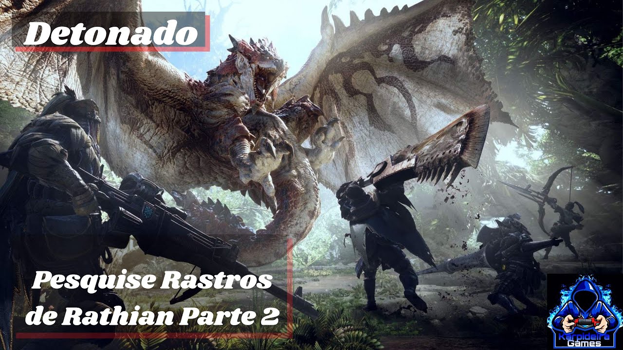 ✅ Monster Hunter World - Detonado  - Pesquise Rastros de Rathian Parte 2