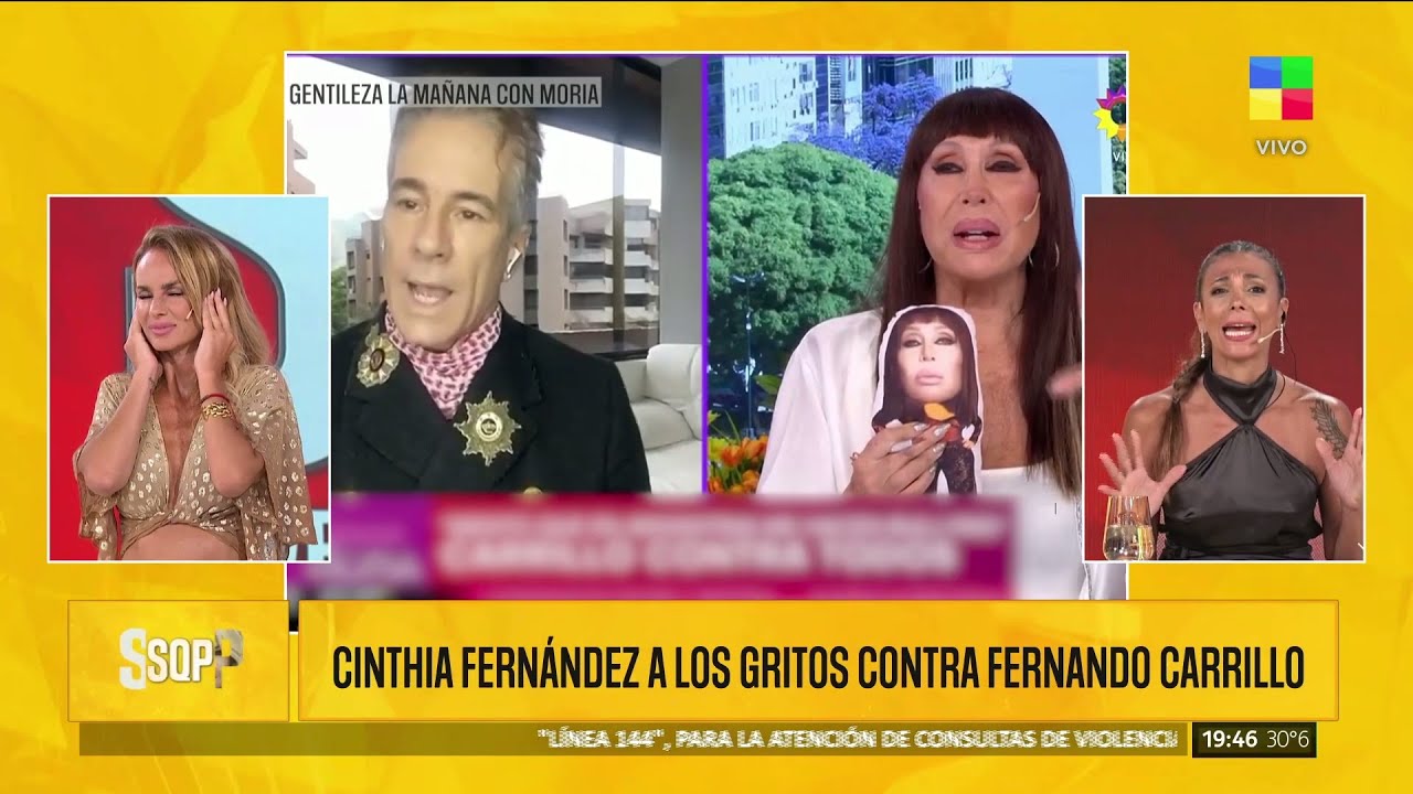 🔴 FERNANDO CARRILLO PREPARA UNA DEMANDA CONTRA CATHY FULOP