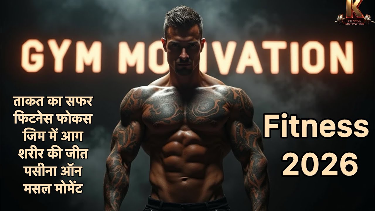 🔥Ultimate Hindi Gym Workout Motivation 🏋️‍♂️ Song | High Energy Fitness Anthem 💪K 066