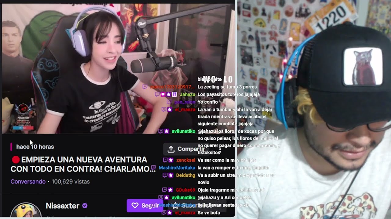 NISSAXTER REACCIONA A SU PRESENTACIÓN CON ZELING, ALANA Y AMABLITZ