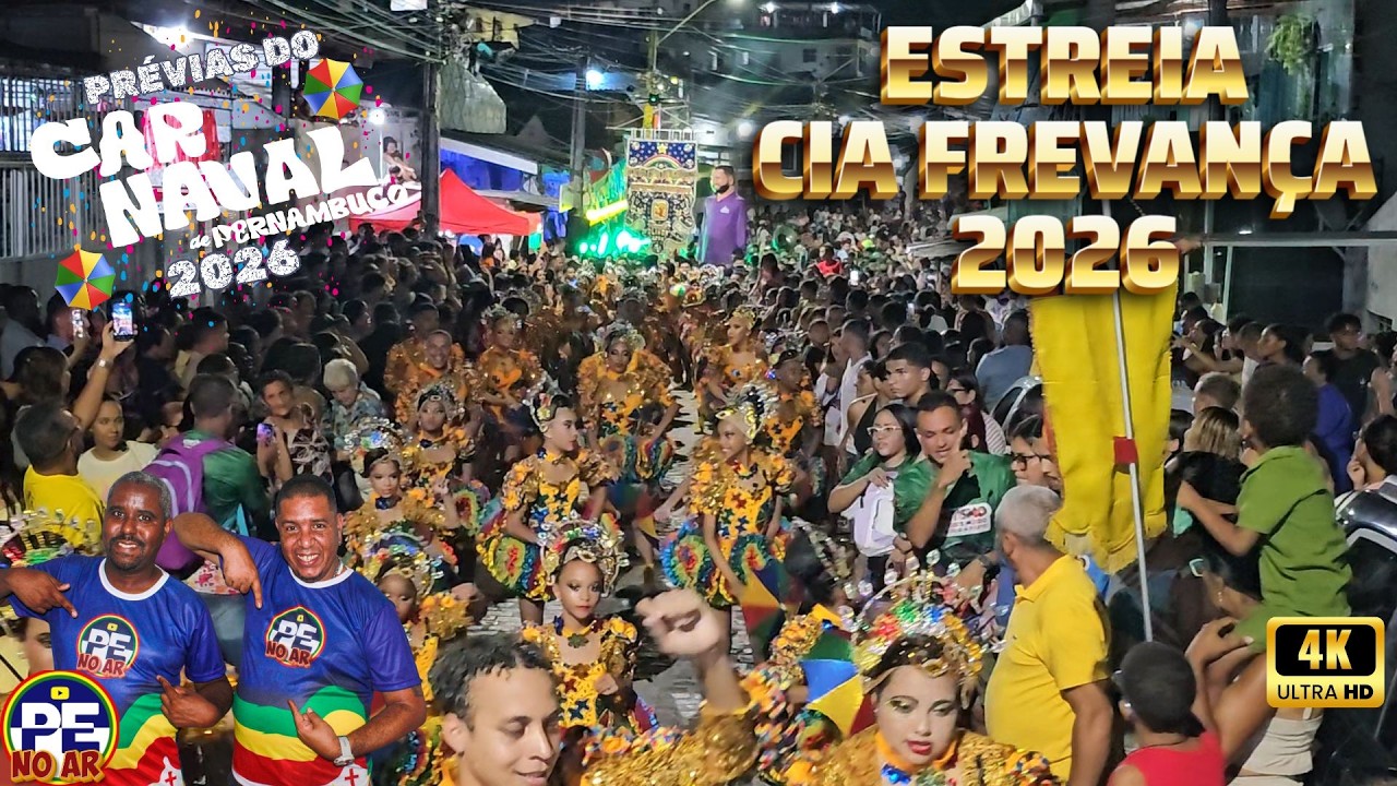 [PRÉVIAS 2026] ARTE E CAUSA: SAÍDA DO CORTEJO DE ESTREIA DA CIA FREVANÇA: CONSCIENTIZAÇÃO DO AUTISMO