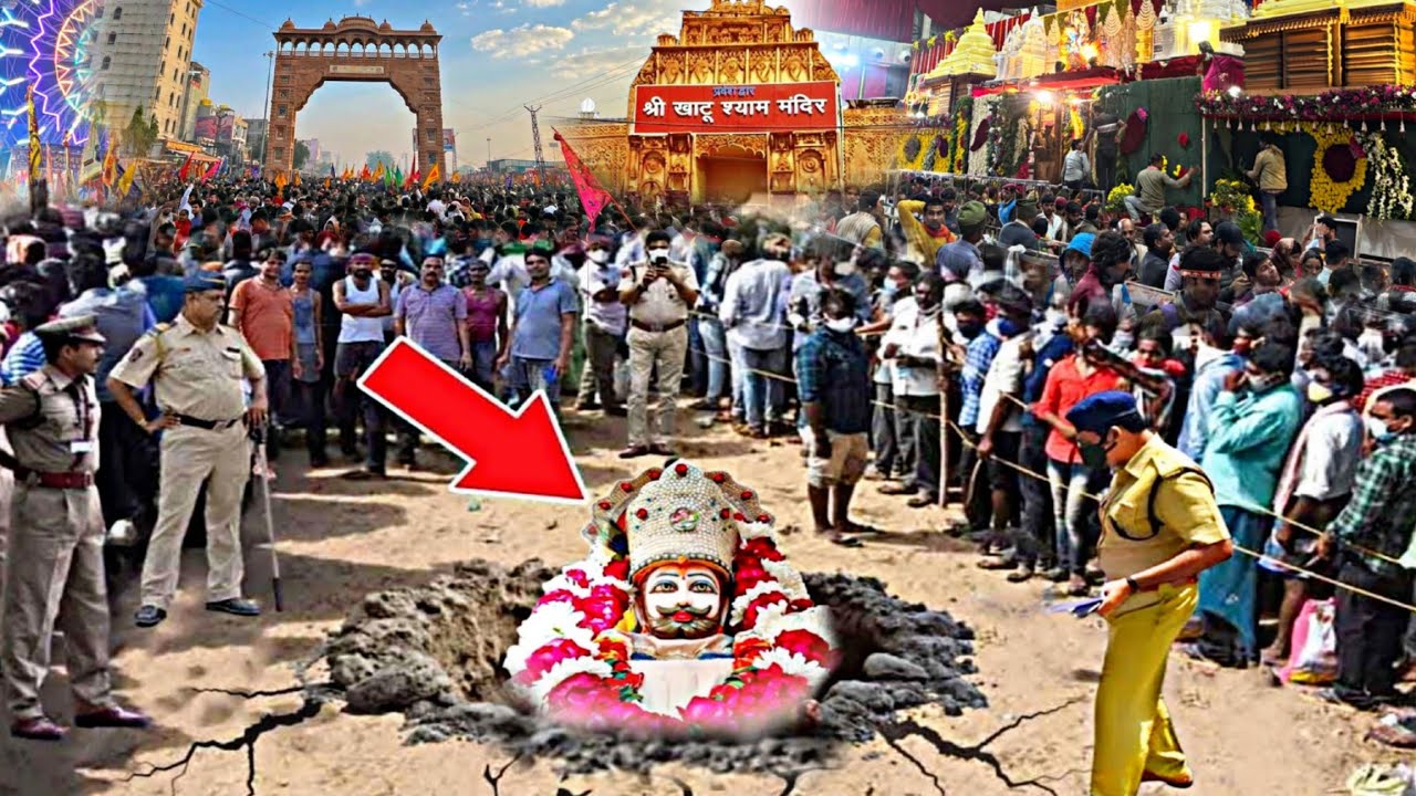 आज सुबह राजस्थान में खाटू श्याम अपने भक्तों को साक्षात दर्शन दिए 😱 फिर जो चमत्कार हुआ देख लोगों के 