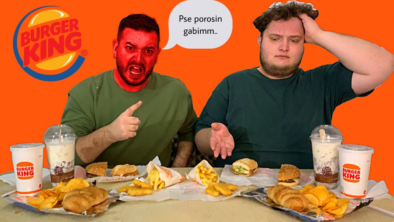 ALBANIAN BURGER KING 👑 CHALLENGE. Porosia gabim 😡! | ARIZONRR