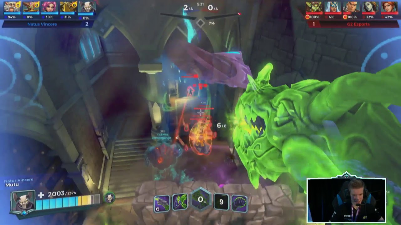 Mutu Flicks with Androxus - G2 vs Navi (eSports)