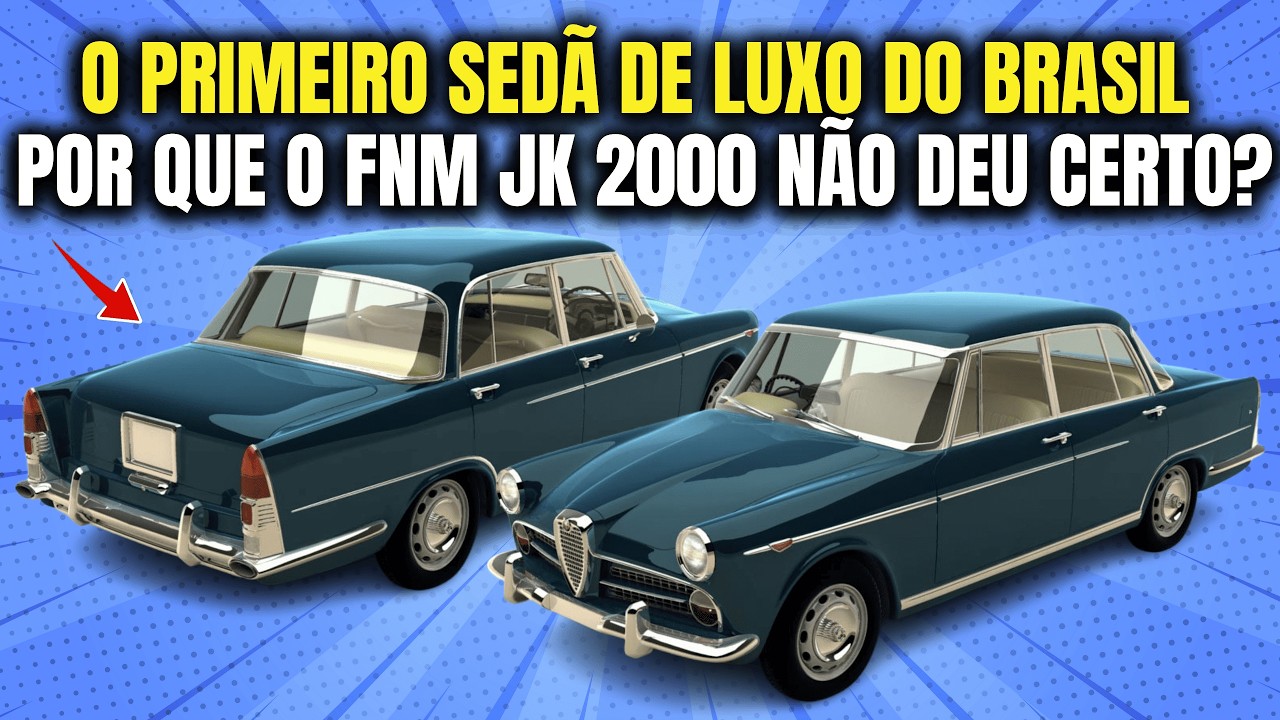 FNM JK 2000 – A Maior Prova de Que Luxo Não Garante Sucesso!