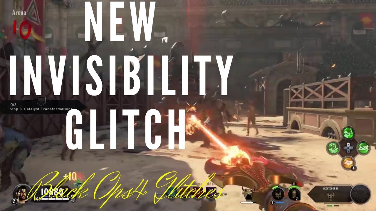 Black Ops4 Glitches: New Invisibility Glitch - Updated Level Up Fast (Bo4 Zombies)