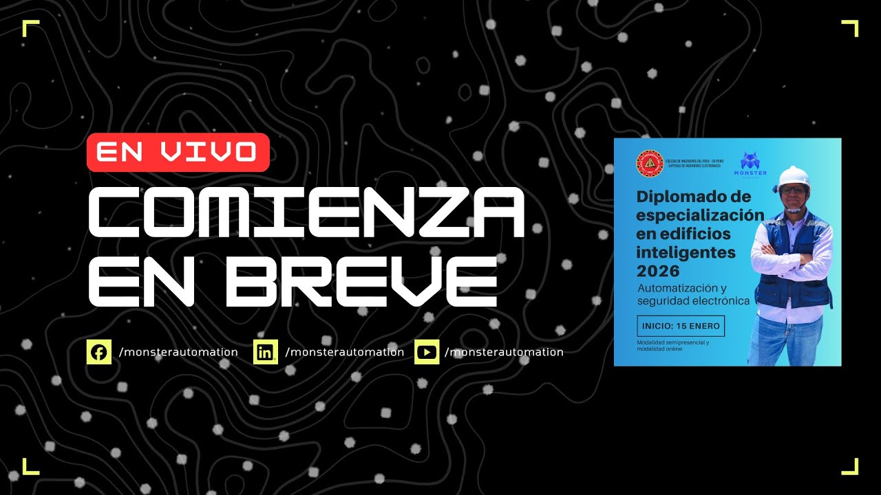 En vivo: Charla sobre tecnologías KNX, BMS y Digital Twin