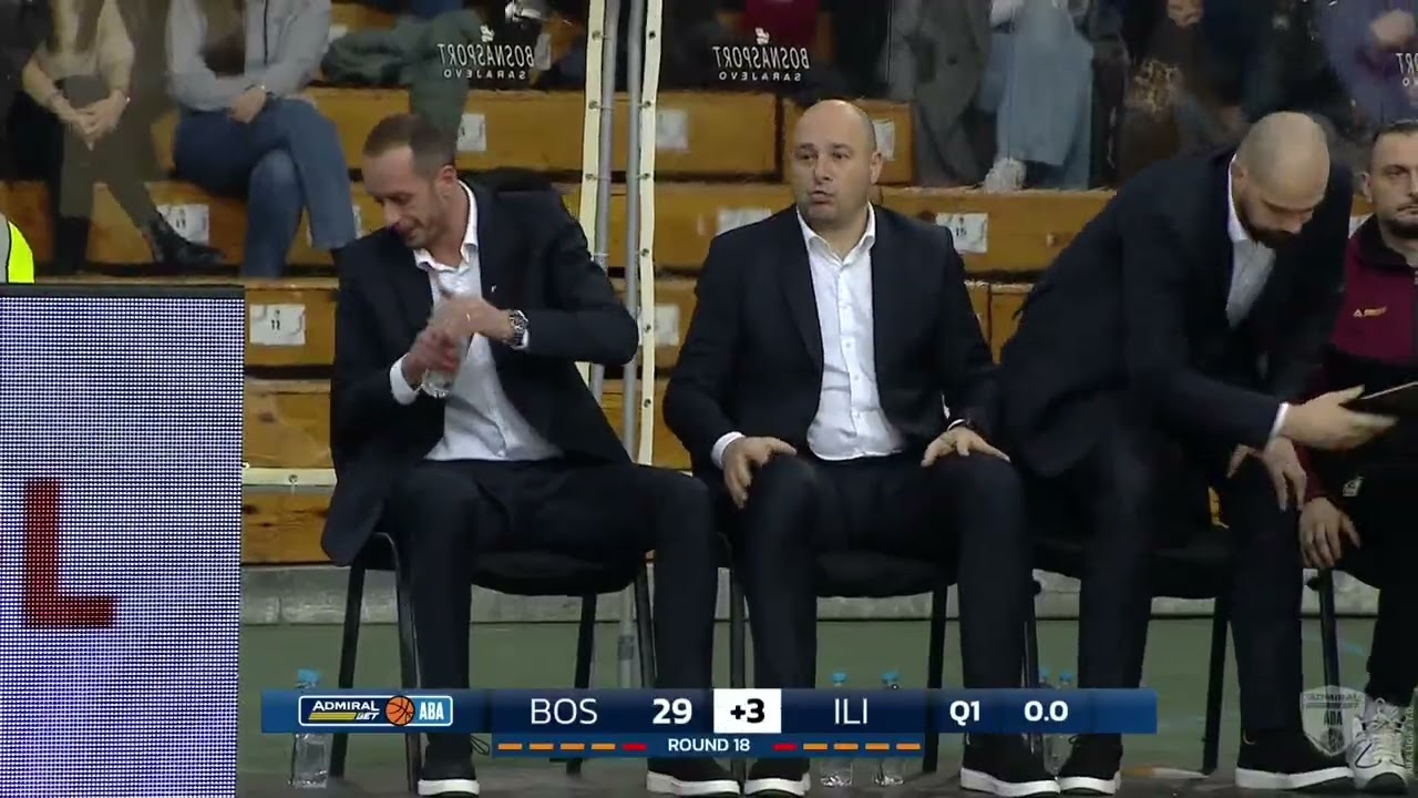 AdmiralBet ABA League 25/26, highlights, Round 18: Bosna BH Telecom - Perspektiva Ilirija (7.2.2026)