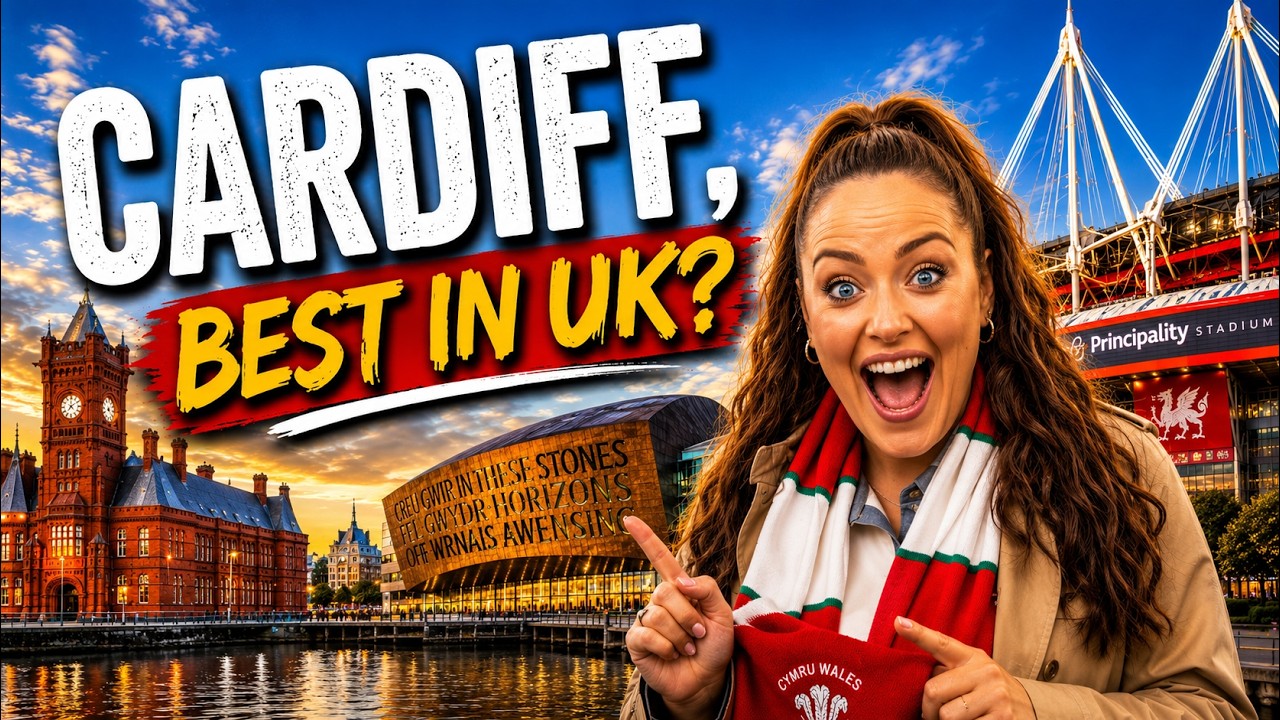 Кардифф &mdash; самый недооцененный город Великобритании? 🏴󠁧󠁢󠁷󠁬󠁳󠁿 (Мы этого не ожидали!)