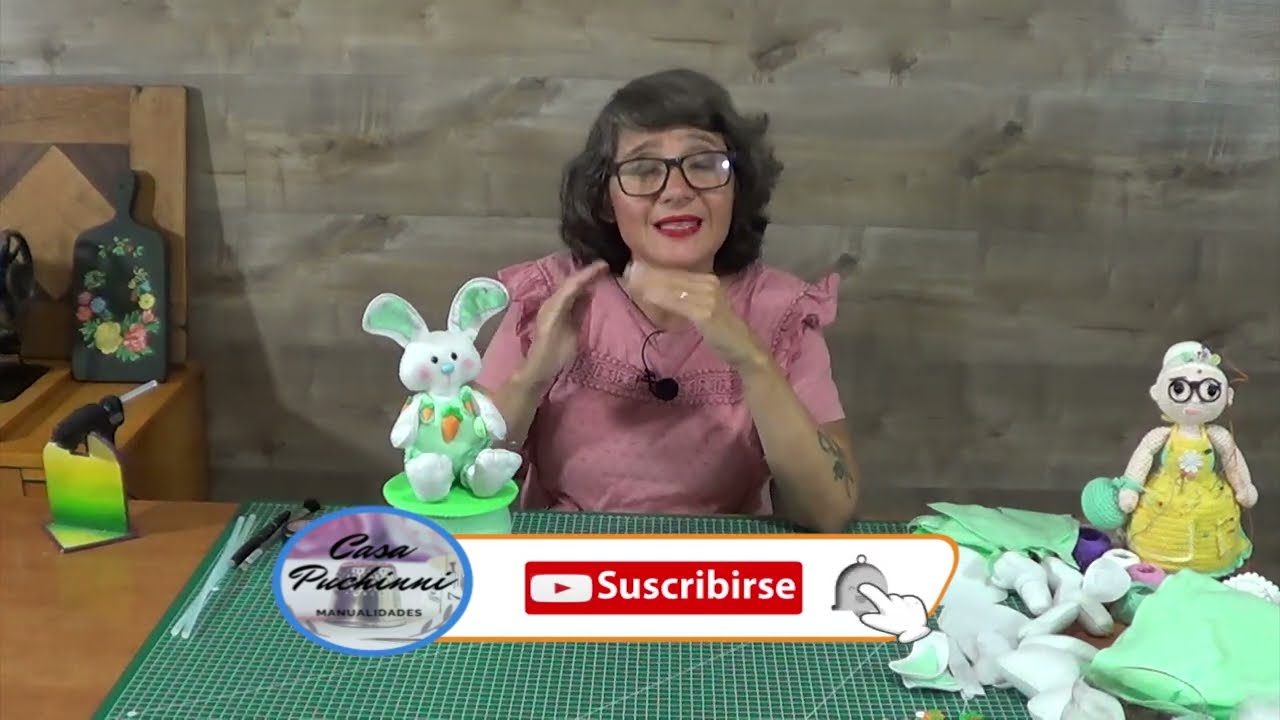 Conejito Dulcero, con botella plástica. Moldes caja de información. Yasna Pino.  Casa Puchinni.