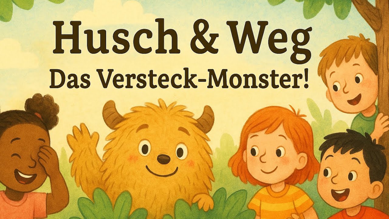 Husch und weg 🫣, das Versteckmonster 🎉