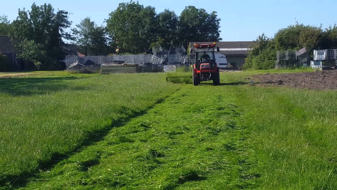 Maaien met de kubota stv 40