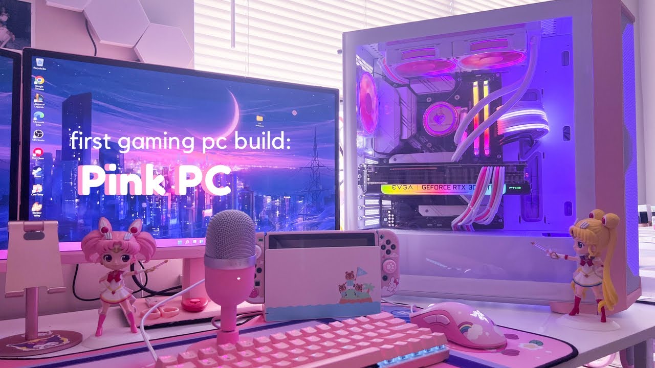 First Gaming PC Build: PINK PC