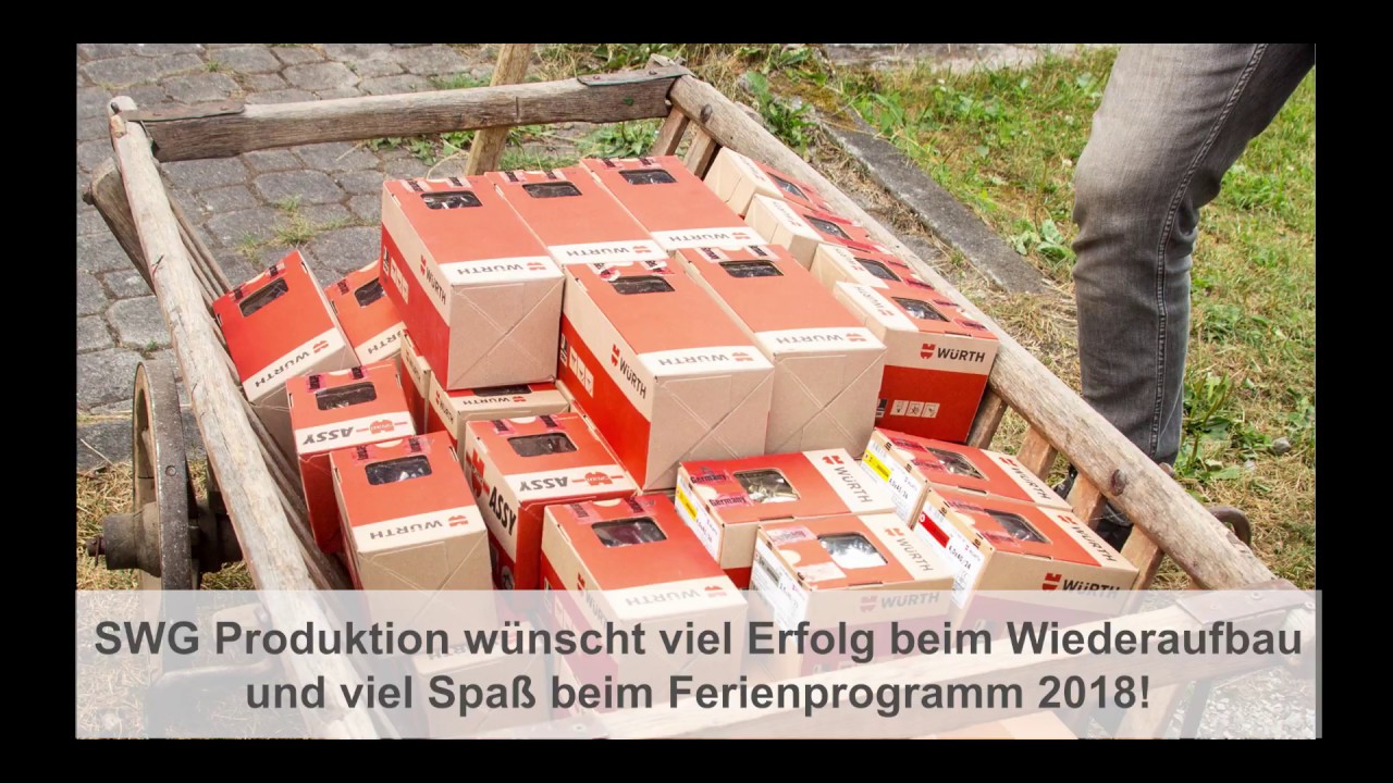 Schrauben für einen guten Zweck