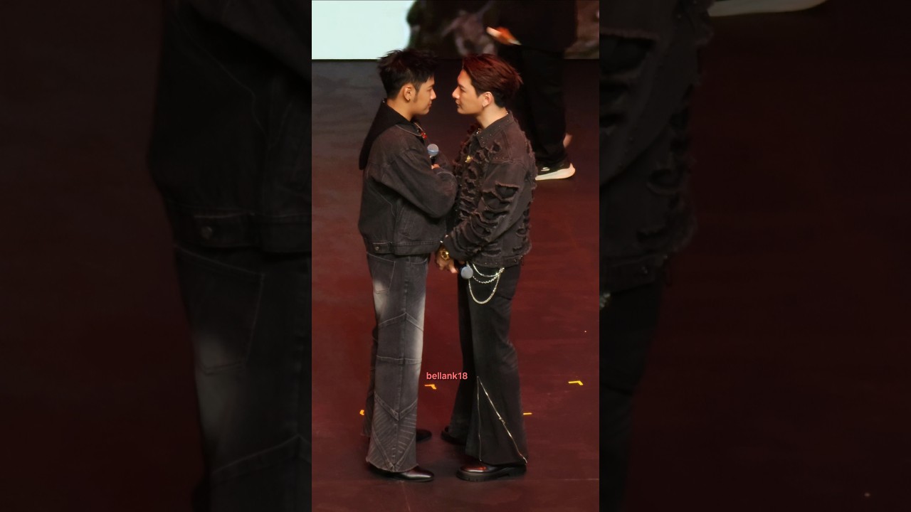 Krist Singto 10 secs eye contact @ GMMTV FANDAY 25 in LA #KristSingto #GMMTVFANDAY25  #EMKSxLA