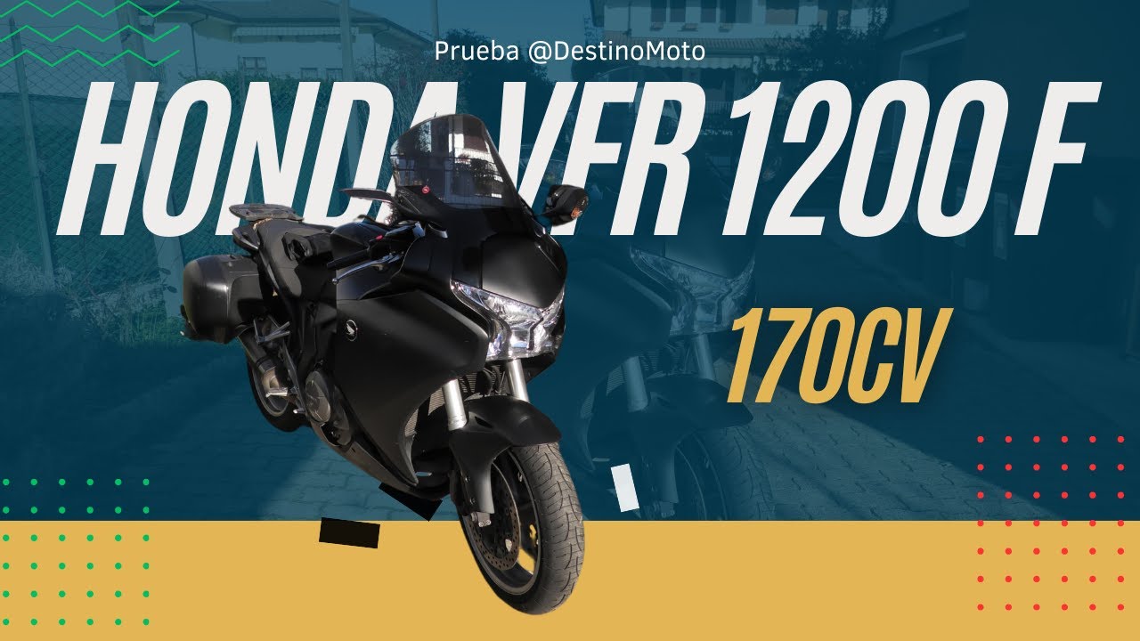TEST Honda VFR 1200 F en español