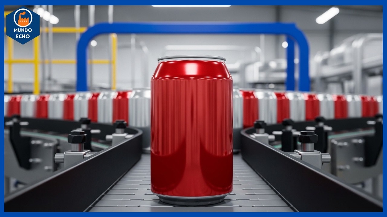 CÓMO se FABRICAN las LATAS de ALUMINIO | Máquinas Supersónicas