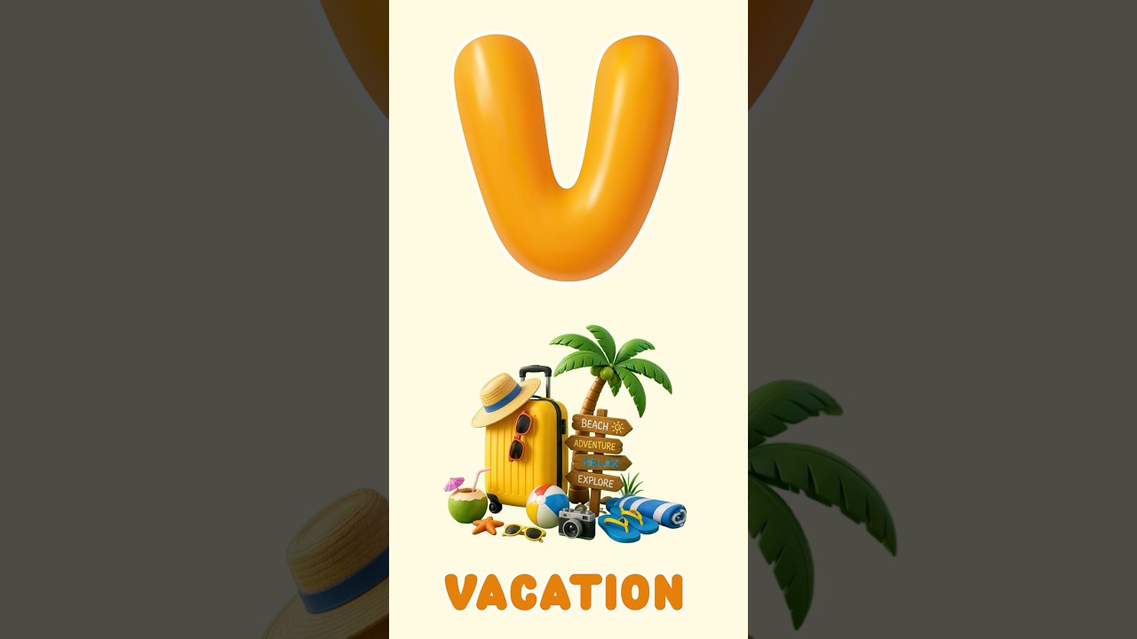 ABC Beach Song (Q&ndash;Z) | Alphabet & Phonics for Kids 🏖️
