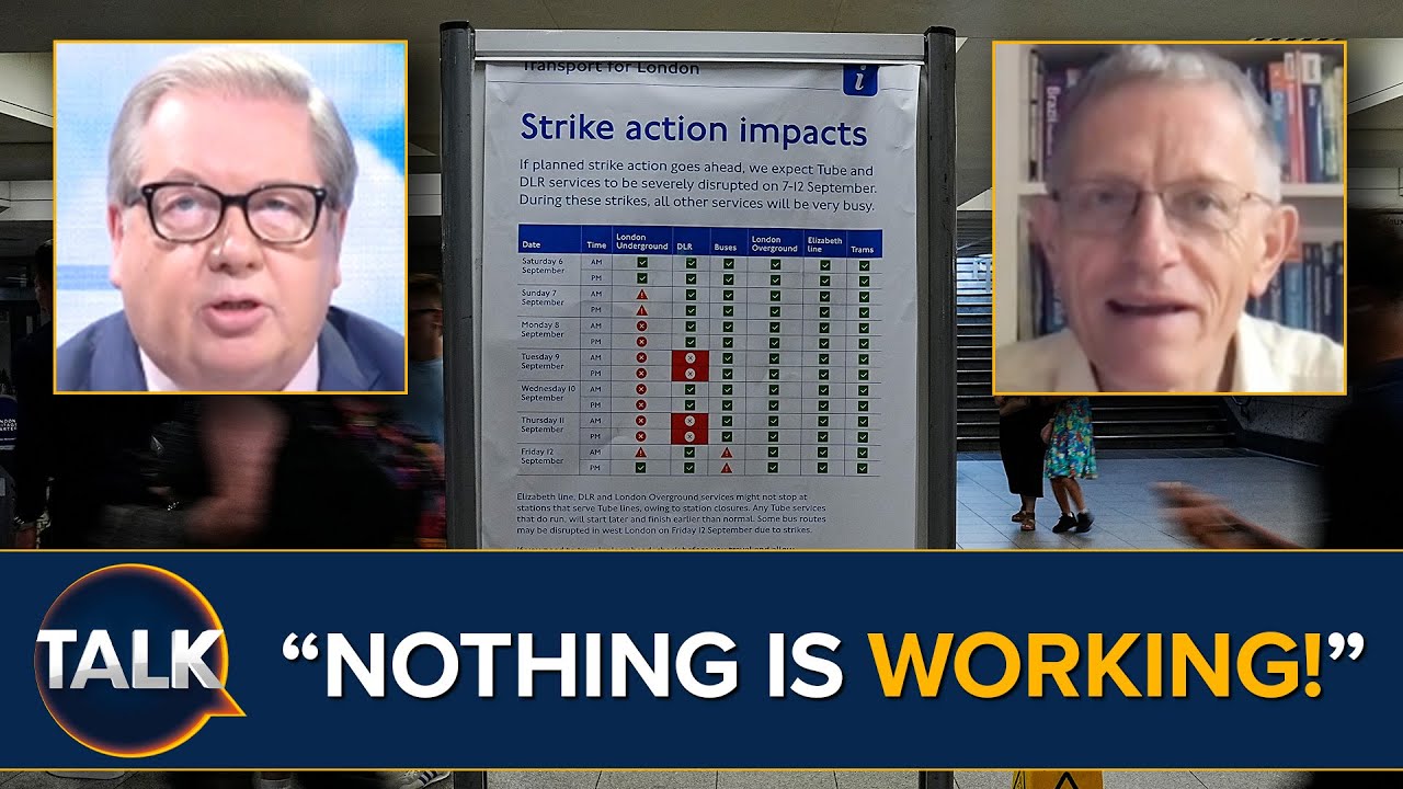 "A Sophisticated Strike!" | Travellers Face Severe Tube Disruption With Few To No Services Running