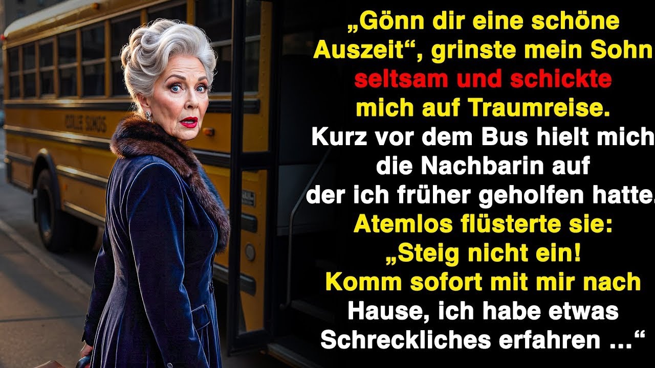 „Gönn dir eine schöne Auszeit“, grinste mein Sohn seltsam und schickte mich auf eine Traumreise...