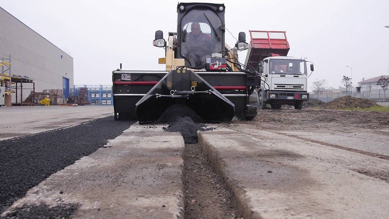 Simex ST asphalt float - Asphalt paving
