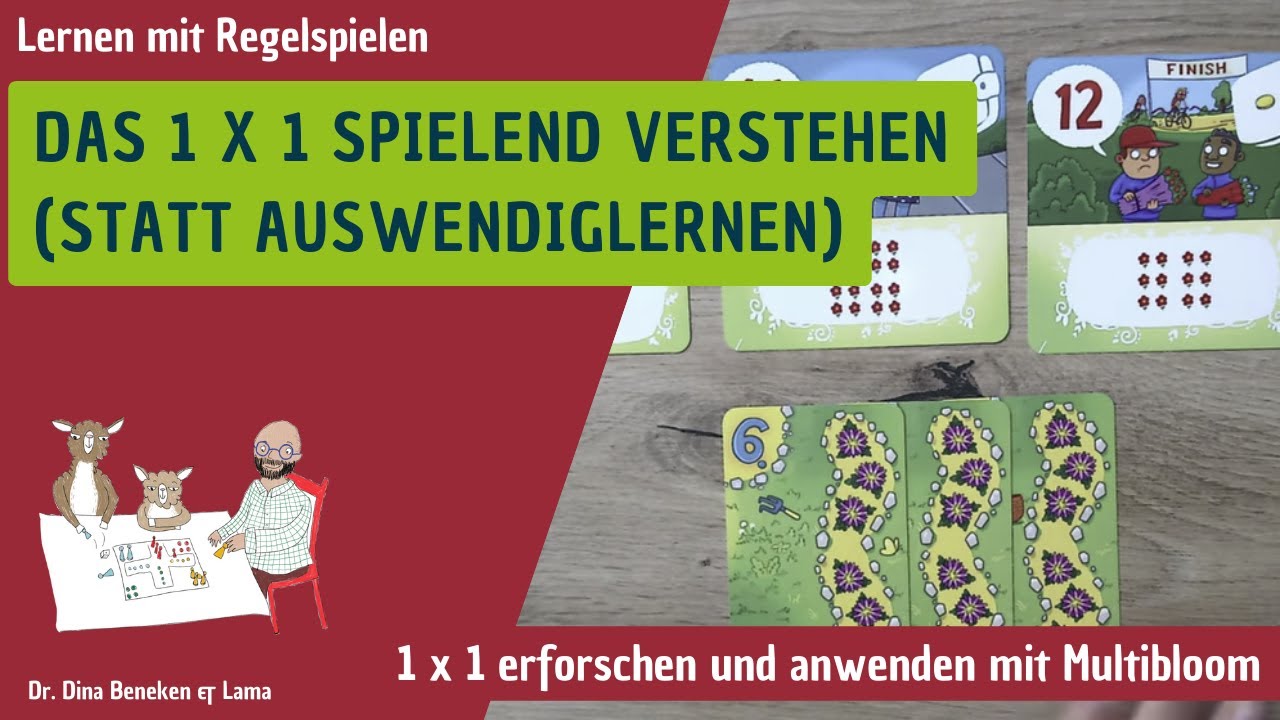 Das 1 x 1 nachhaltig lernen: spielend Verständnis aufbauen mit Multibloom
