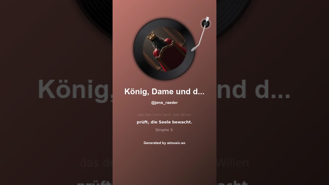 König, Dame und der stille Gegner 1