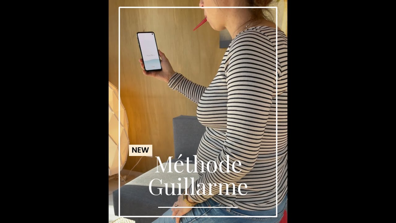 Grossesse selon la méthode Guillarme.